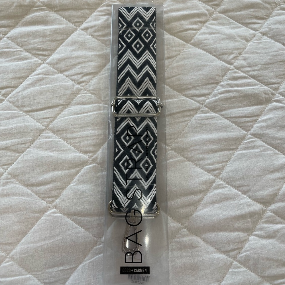 New! Coco Carmen Diamond Design Guitar/Purse Strap
